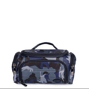 Lug Trolley Mini Cosmetic Case NWT Camo Navy